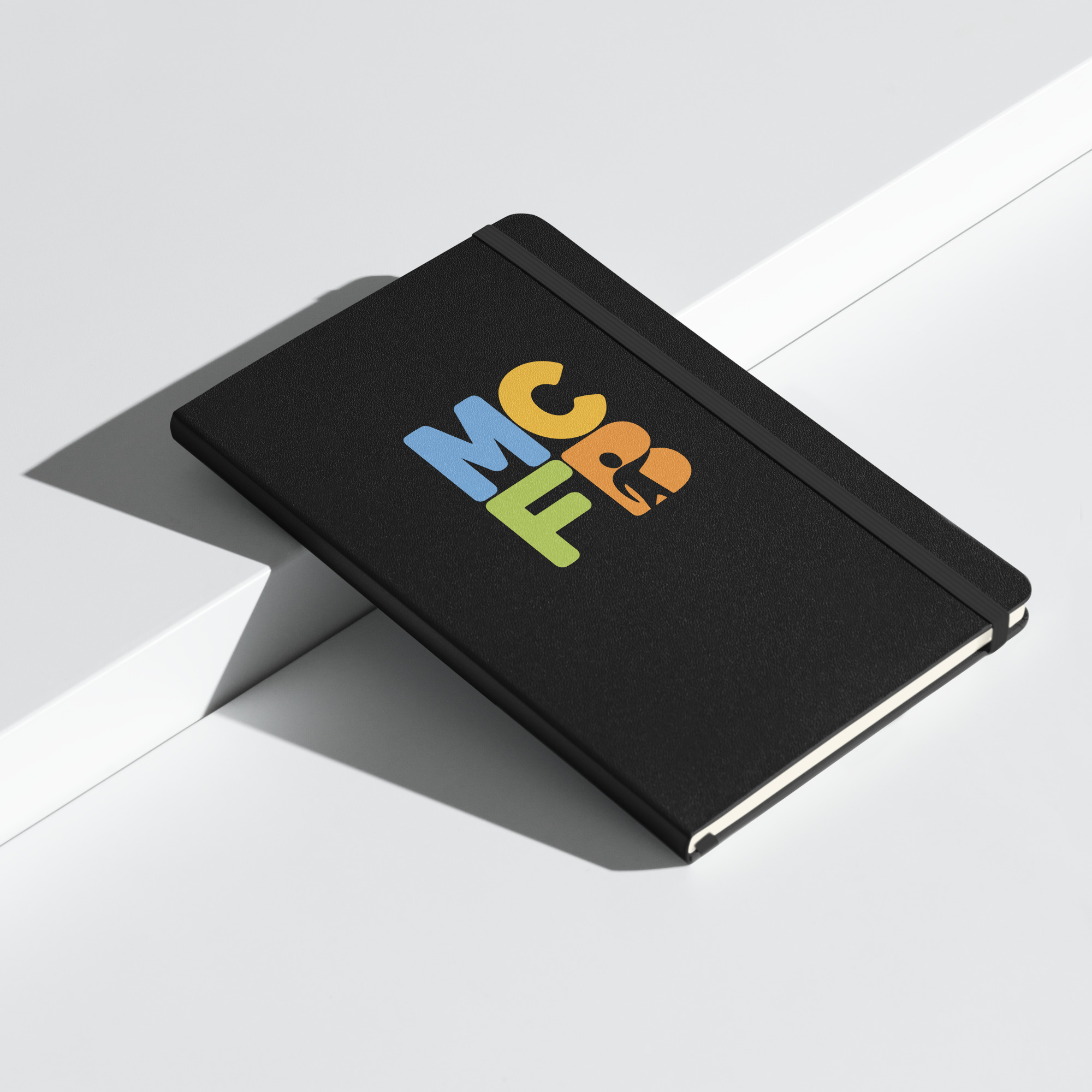 Hardcover bound notebook